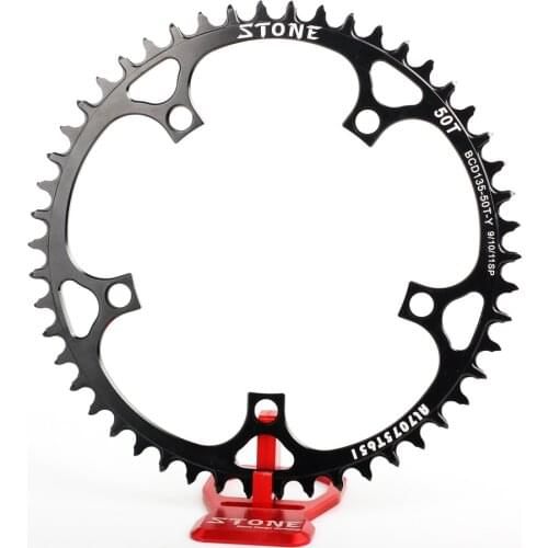 Single Chainring BCD135 for Campagnolo Crank Circle Narrow Wide 42t to 60t 1x System