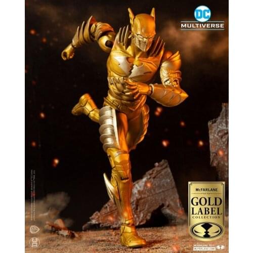 Original Mcfarlane DC Metal The Red Death Anime Action Figur Toy for Child Halloween Gift