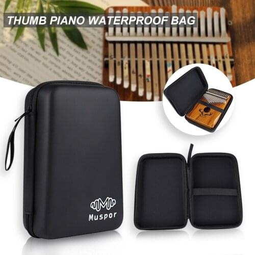 Portable Kalimba Case Shockproof Waterproof Thumb Piano Bag Dustproof Musicial Instrument Storage Tool XR-Hot