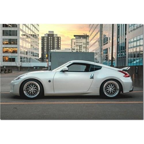 Nissan 370Z Sports Car Posters Prints Wall Art DIY Framed Canvas Paintings For Home Decor