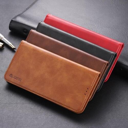 Retro Flip Wallet Cover For Coque Oneplus 7 Pro Case For Oneplus 7 Wallet Back Case With Card Holder And Stand