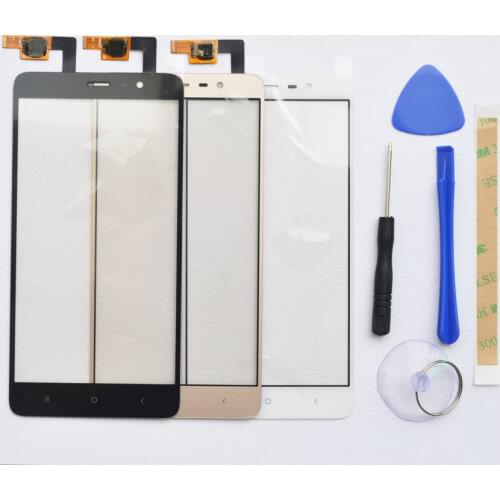 BINYEAE Touch Screen For Redmi Note 3/Note 3 Pro Digitizer Touch Panel Glass Sensor Free Tools+Adhesive Note 3 Pro Replace Part