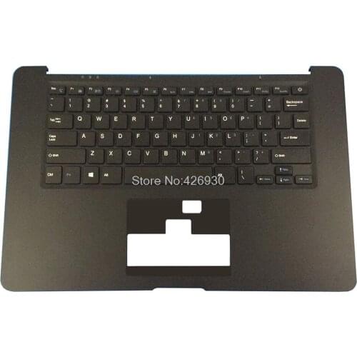 Laptop Palmrest For EPIK ELL1401 ELL1401BK 14" Ultra Slim Laptop black with English US keyboard upper case new