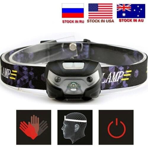 Bicycle Head light Lights Outdoor Bike Cycling Running Fishing Headlamp COB LED USB Rechargeable Camping Flashlight Torch