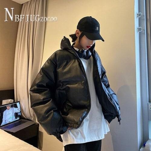 Glossy Fabric Windproof Thick Women Parkas 2 Colors Can Choose Female Jacket