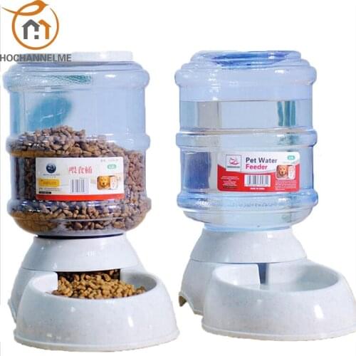 2 Pieces/set Pet Drinking Bowl Cat Automatic Feeder Pet Bowl for Dog Water Fountain Automatic Drinkers