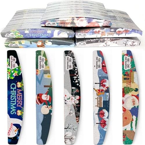 3/5/10Pcs Professional Nails File For Manicure High Quality Boat Lime Nail Tool 100 120 150 180 240 Sandpaper Art Nail Polishing