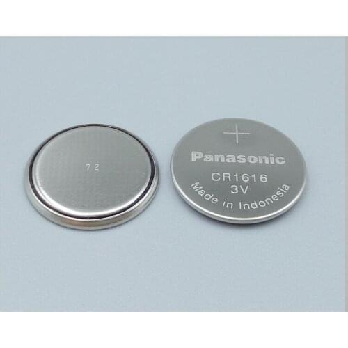40pcs/lot Panasonic CR1616 3V Button Coin Batteries Cell CR 1616 Lithium Battery For Car Remote Control Electric Alarm