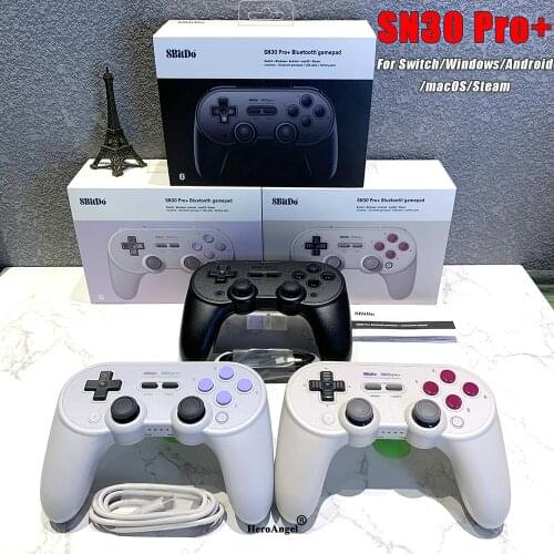 8BitDo SN30 Pro+ Wireless Bluetooth Gamepad For Windows / MacOS / Android / Steam / Switch / Respberry Pi / Nintendo Switch