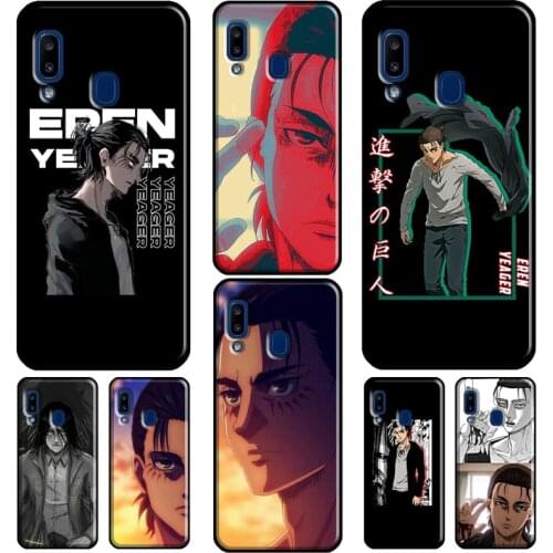 Eren Jaeger Attack On Titan For Samsung Galaxy A52 A72 A20e A21S A50 A70 A01 A11 A12 A42 A31 A41 A51 A71 A32 Phone Case