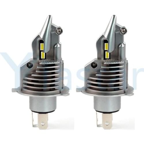 Fighter LED Car H4 bulb Car Headlight LED H4 HB2 Car CSP Diode LED H4 led bulbs Headlight Bulbs H4 LED Canbus 12V White 6000K