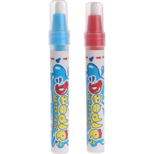 2Pcs Water Drawing Mat Painting Pen Magic Pen Childs Learning Drawing Toy Y4QA