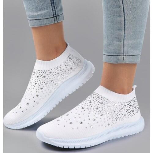 Large Size Lightweight Womens Shoes Sports Shoes Socks Running Shoes Womens Sports Shoes 2021 Summer New Style