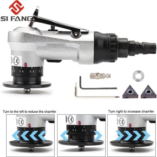 Mini Pneumatic Chamfering Machine Deburring 45 Degree Portable HandHeld Metal Trimming Machine Pneumatic Tools 30000RPM