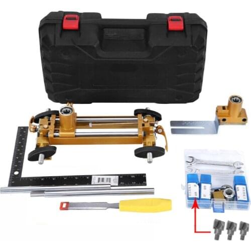 Wooden Door Hole Opener multi-function Wood Door Lockhole Slotting Machine Doorlock Mortising Template Jig Lock Mortiser