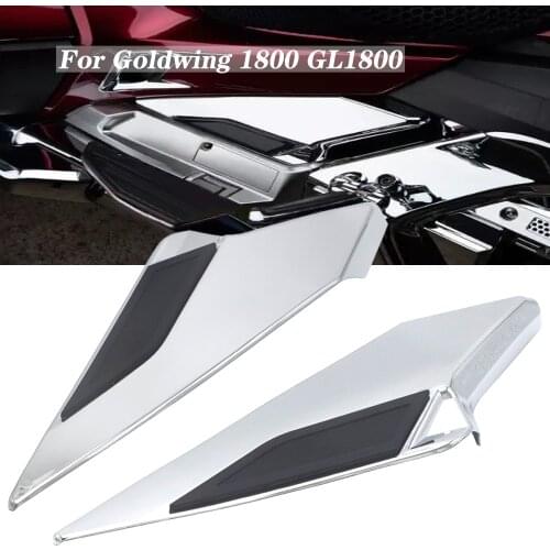 Motorcycle Side Fairing Covers Decorative Trims For Honda Goldwing 1800 GL1800 2018 2019 2020 Chrome Accessories