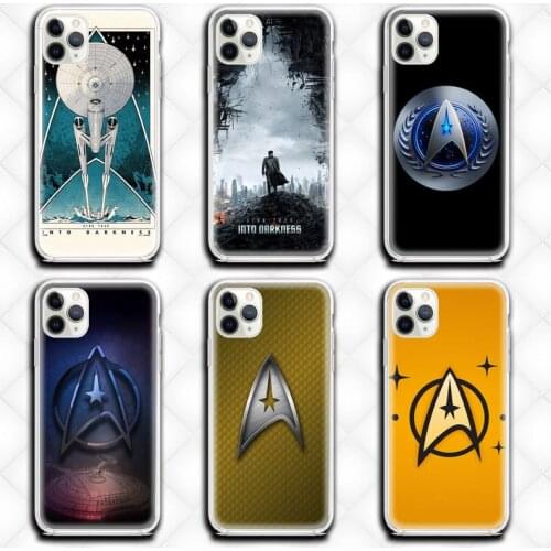 Star Trek Movie Phone Case Clear for iphone 12 11 Pro max mini XS 8 7 6 6S Plus X 5S SE 2020 XR cover