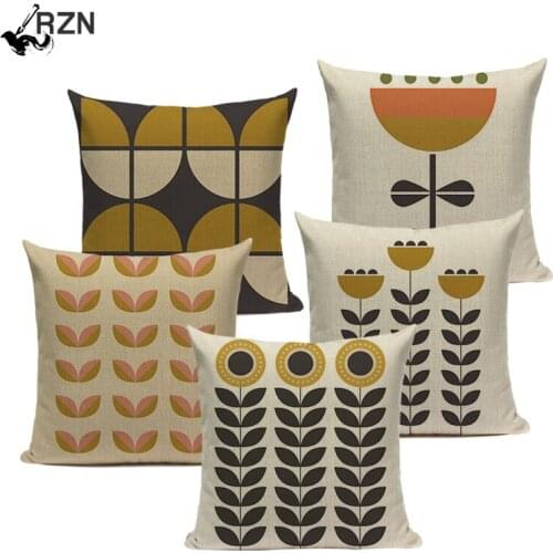 Nordic Home Decor Cushion Covers Geometric Cushions Decorative Pillows Custom High Quality Vintage Spring Cushion For Sofa