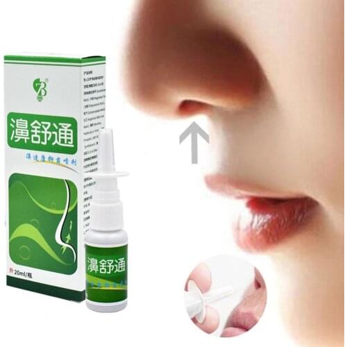 20ml Rhinitis Spray Nasal Nose Care Chronic Rhinitis Treatment Sinusitis Spray Chinese Traditional Medical Herb