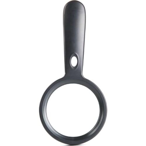 Lighted Magnifying Glass-10X Hand held Large Reading Magnifying Glasses with 12 LED Illuminated Light for Seniors, R