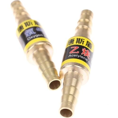 1pcs Pipe Flashback Arrestors Of Acetylene & Oxygen Fuel Check Safety Valve