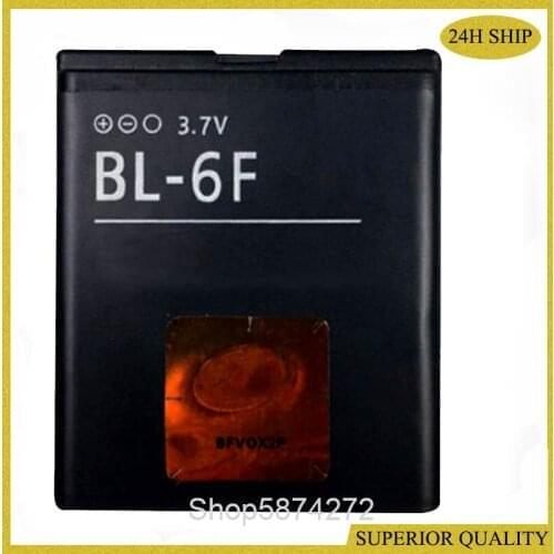 1200mAh BL 6F BL-6F Replacement Battery For Nokia 6788 N78 N79 N95(8G) 6788i Battery BL6F