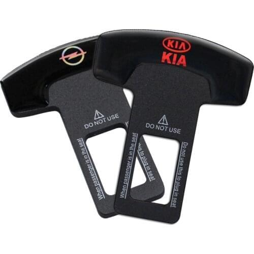 1/2pcs Car Safety Seat Belt Buckle Clips Clasp Insert for Renault Megane 2 3 Duster Logan Clio Laguna 2 Captur Auto Accessories