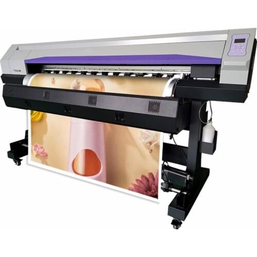 2020 new design 1.8m industrial digital photo printer with double dx7 i3200 heads