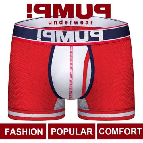 Free Shipping Cotton Sexy Boxer Mans Underwear men Breathable Mens Underpants Boxershorts Men Innerwear Funny Lingerie