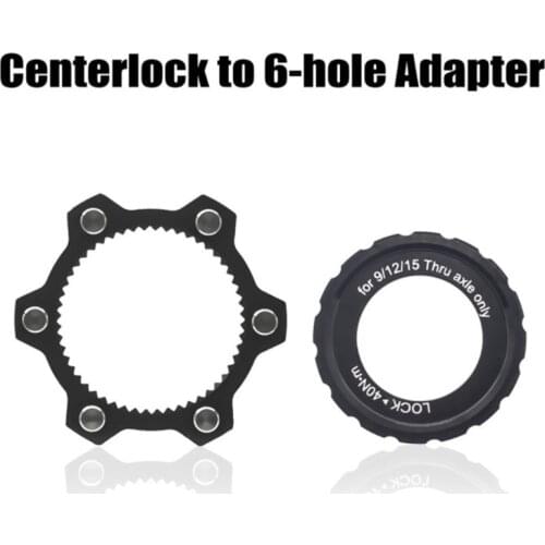 Centerlock to 6-hole Adapter, MTB Hub Center Lock conversion 6 hole Brake Disc, Center Lock for 6 Bolt, SM-RTAD05 / SM-RTAD10