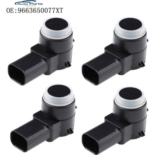 4PCS PDC Front Rear Left Right Parking Distance Sensor Replacement For Peugeot 307 308 407 for Citroen C4 C5 C6 9663650077XT