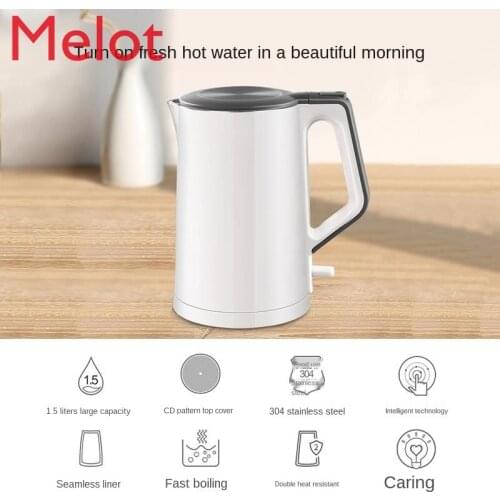 Electric Kettle Household Stainless Steel Genuine Electric Heating Integrated Kettle Automatic Power off Large Capacity Kettle