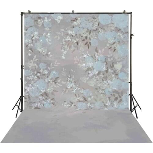 HUAYI Photography Backdrop Newborns Baby Birthday Photo Background Watercolor Oil Painting Flowers Studio Portraits Props W-4006