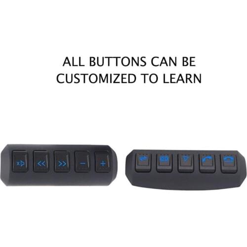 Remote Control Car Steering Wheel Button For Universal Bluetooth DVD Nabigation Button Wireless Remote Controller Button