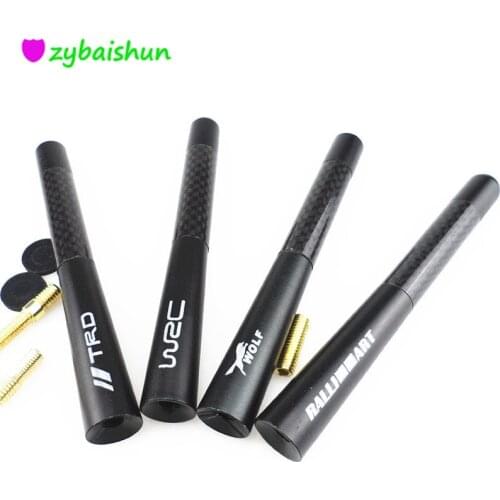 Carbon fiber short antenna car decoration for Lexus ES250 RX350 330 ES240 GS460 CT200H CT DS LX LS IS ES RX GS GX-Series