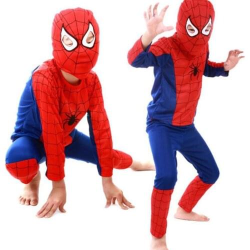 Halloween Cosplay Kids Super Hero Cosplay Costumes Jumpsuit Bat Super Boys Children S M L