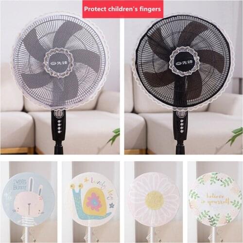 Fan Cover Anti-Pinch Flashlight Fan Safety Cover Child Protective Fan Net Cover Floor Type Mesh Fan Cover