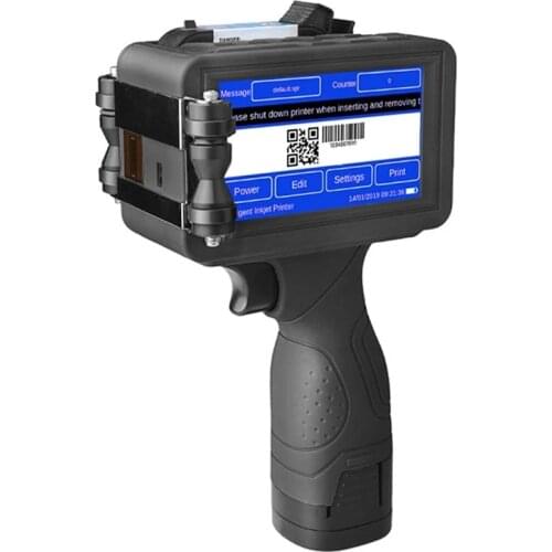 Portable Inkjet Printer Industrial Inkjet Printer For logo Expiry Date Batch Code Serial Number Label Barcode QR Code