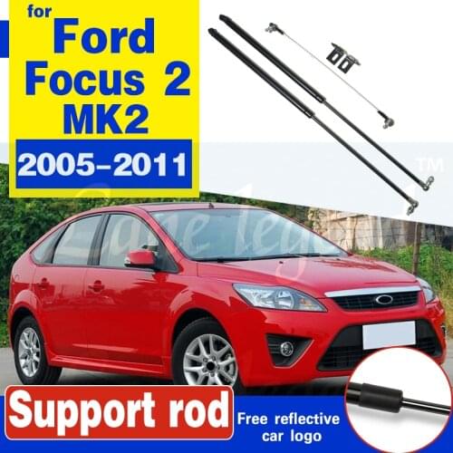For Ford Focus 2 MK2 2005-2011 car bonnet cover lift support spring bracket hydraulic rod strut bars car styling accessories
