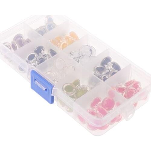 100pcs Plastic Safety Eyes Button Sew On Bear Doll Animal Stuffed Plush Toys DIY Hand Sewing Accessories C63C