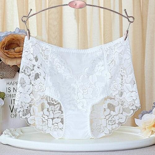 RUIN 4pcs/lot womens lace panties womens panties seamless intimates briefs crotch of cotton briefs ladies underwear