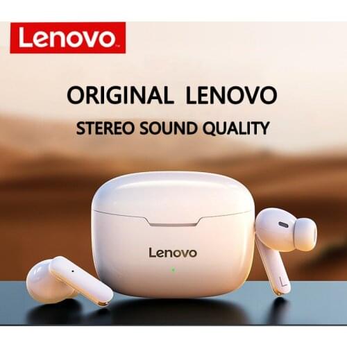 Lenovo XT90 Bluetooth Headphones 5.0 TWS HIFI Sports Wireless Earphone HD CALL Headset IPX5 Waterproof Touch Control 300mAh Box