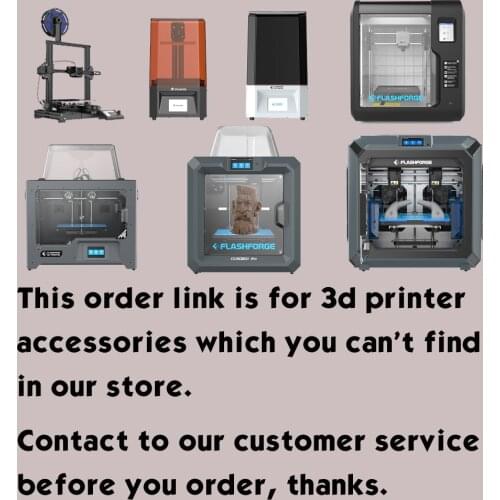 3d Printer Accessories for Adventurer 3 Creator Pro 2 Guider Dreamer Flashforge Voxelab 3d Printer FDM LCD DLP Printer Parts