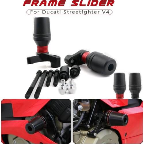 For DUCATI Streetfighter V4 V4S Street fighter V4 2020 Motorcycle Falling Protection Frame Slider Fairing Guard Crash Protector