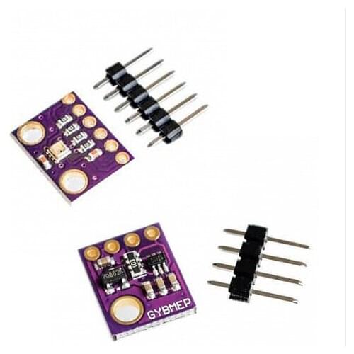 10PCS BMP280 Digital Sensor Temperature Humidity Barometric Pressure Sensor Module I2C SPI 1.8-5V GY-BME280 3.3V