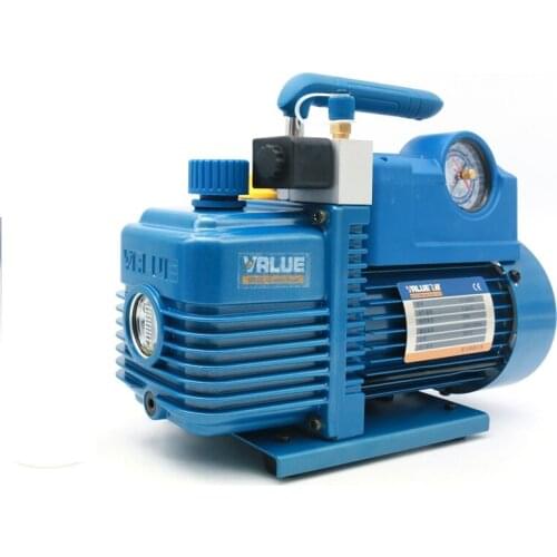 2L Vacuum Pump V-i140SV New Refrigerant R410A Air Conditioning Repair Fiber Model 2Pa 250W 7.2m3 / h With Solenoid Valve