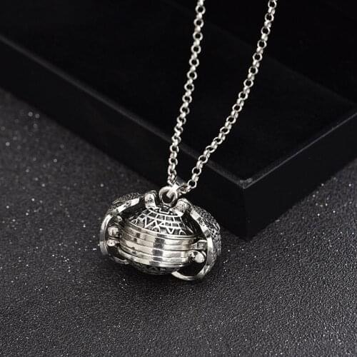 4 Photo Pendant Memory Floating Locket Necklace Angel Wings Flash Box Fashion Magic Album Box Long Necklaces Gamily Gift Jewelry