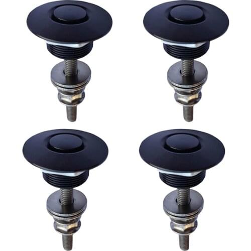 4 Pieces Quick Release Push Clip Bonnet/Boot/Body Panel Fastener