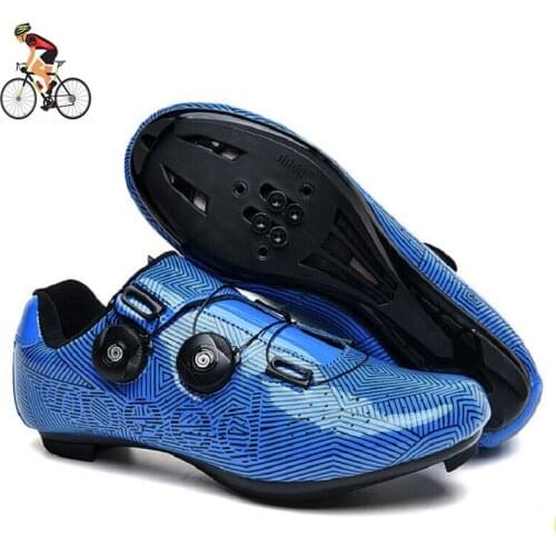 Road Cycling Shoes Men Sneakers Outdoor Biking Sneakers Ultralight Sapatilha Ciclismo Self-locking Spd Cleats Bicycle Shoes