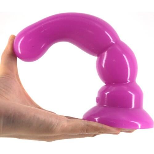 Unisex Gourd-shaped Dildo Anal With Suction Cup Male Prostate Massager Female G-spot Orgasm Sex Toy Adult Products Sex Shop